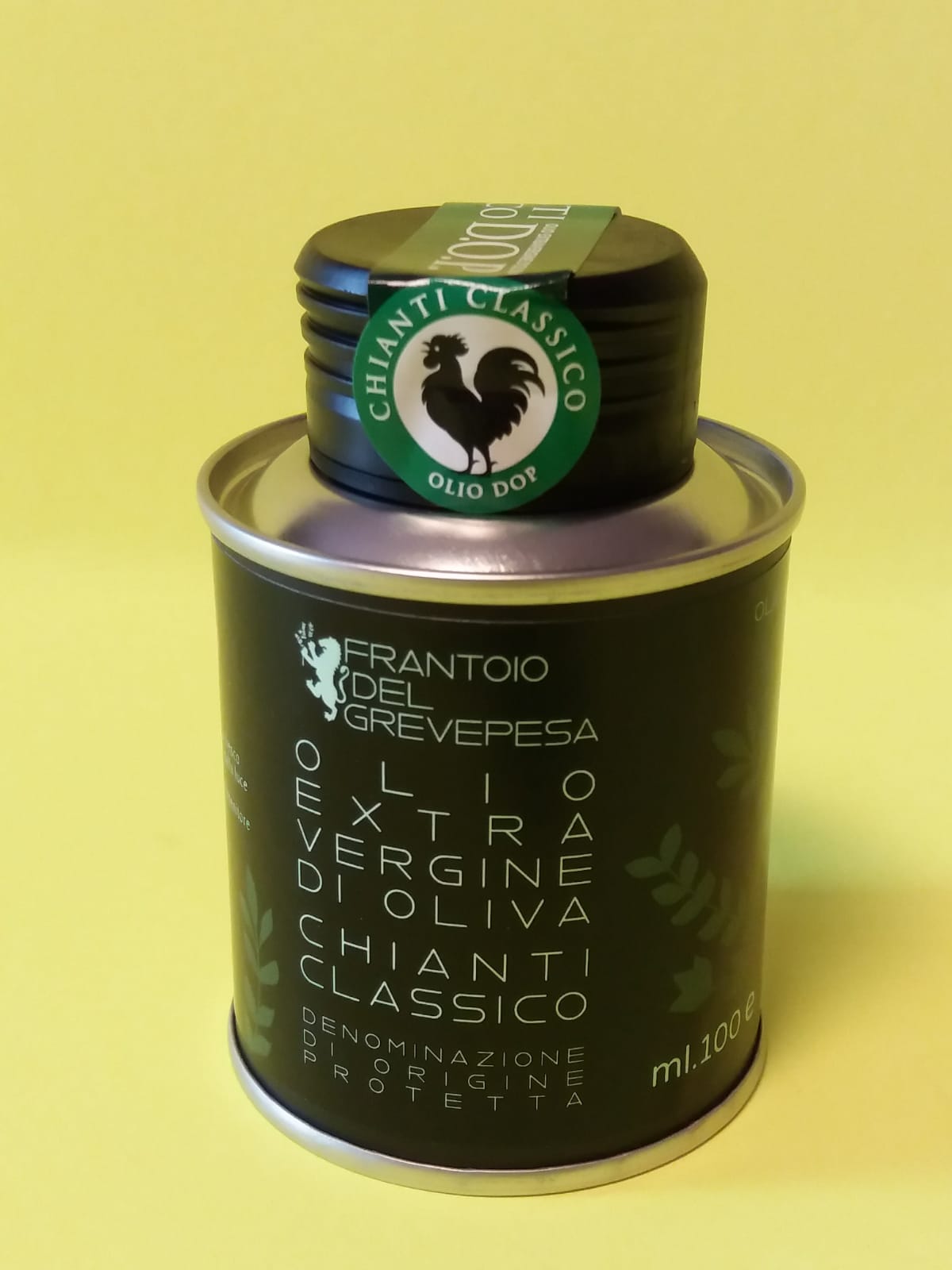 Can of extra virgin olive oil from the Frantoio del Grevepesa to the first 400 subscriptions