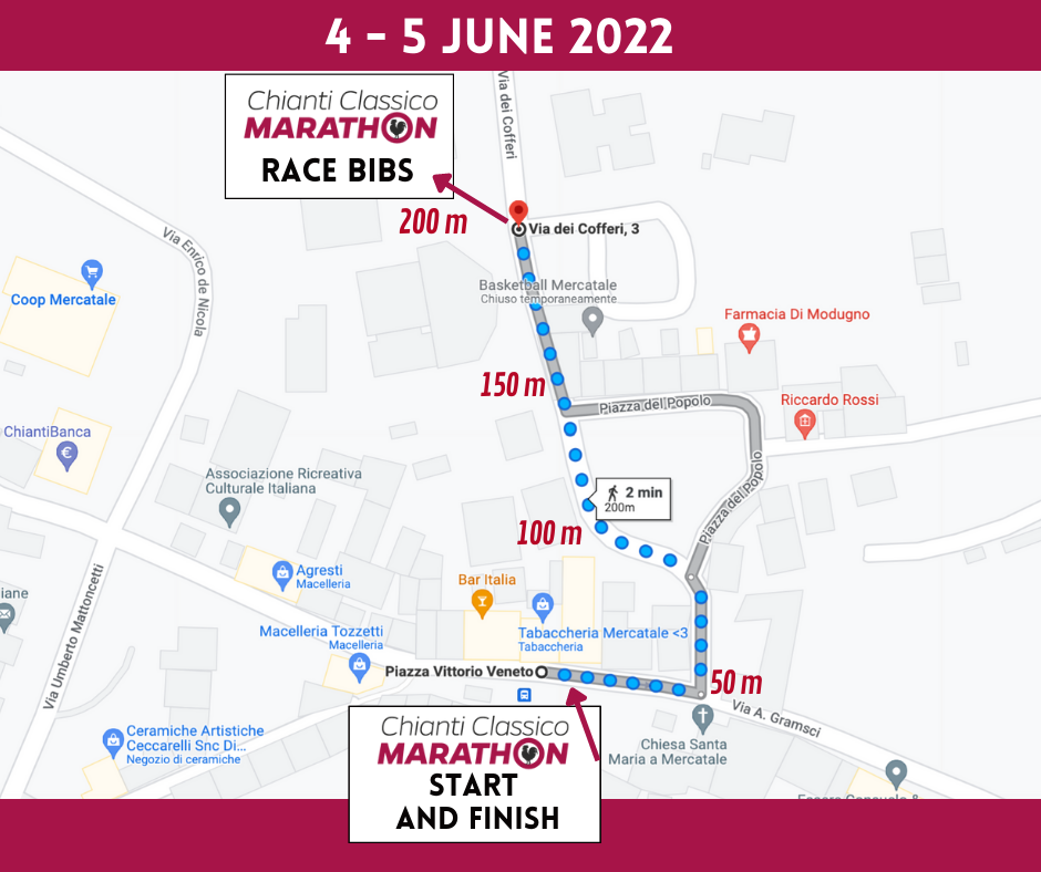 Bib pick-up on Saturday 4th June 2pm – 7pm and Sunday 5th June until 30 min before the race